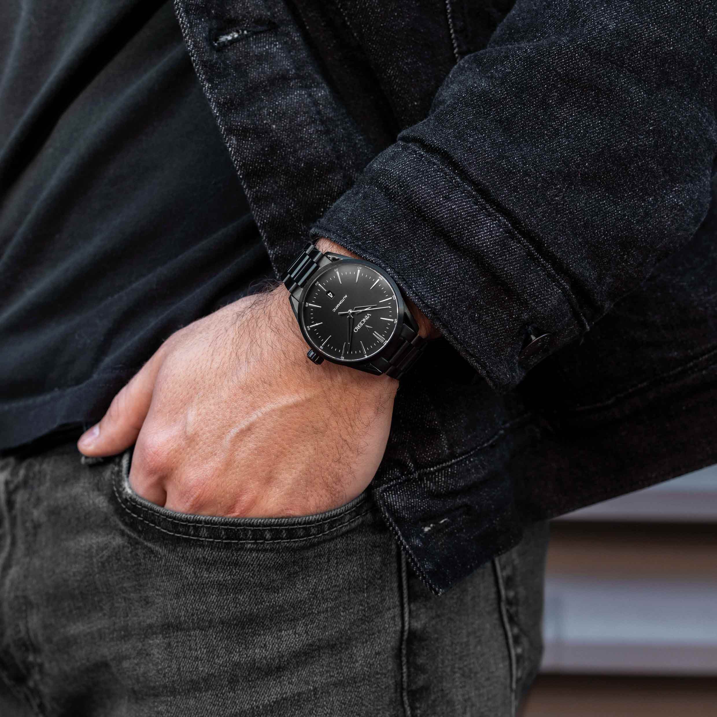 Icon Automatic - Stealth Men's 42mm Miyota Movement Watch