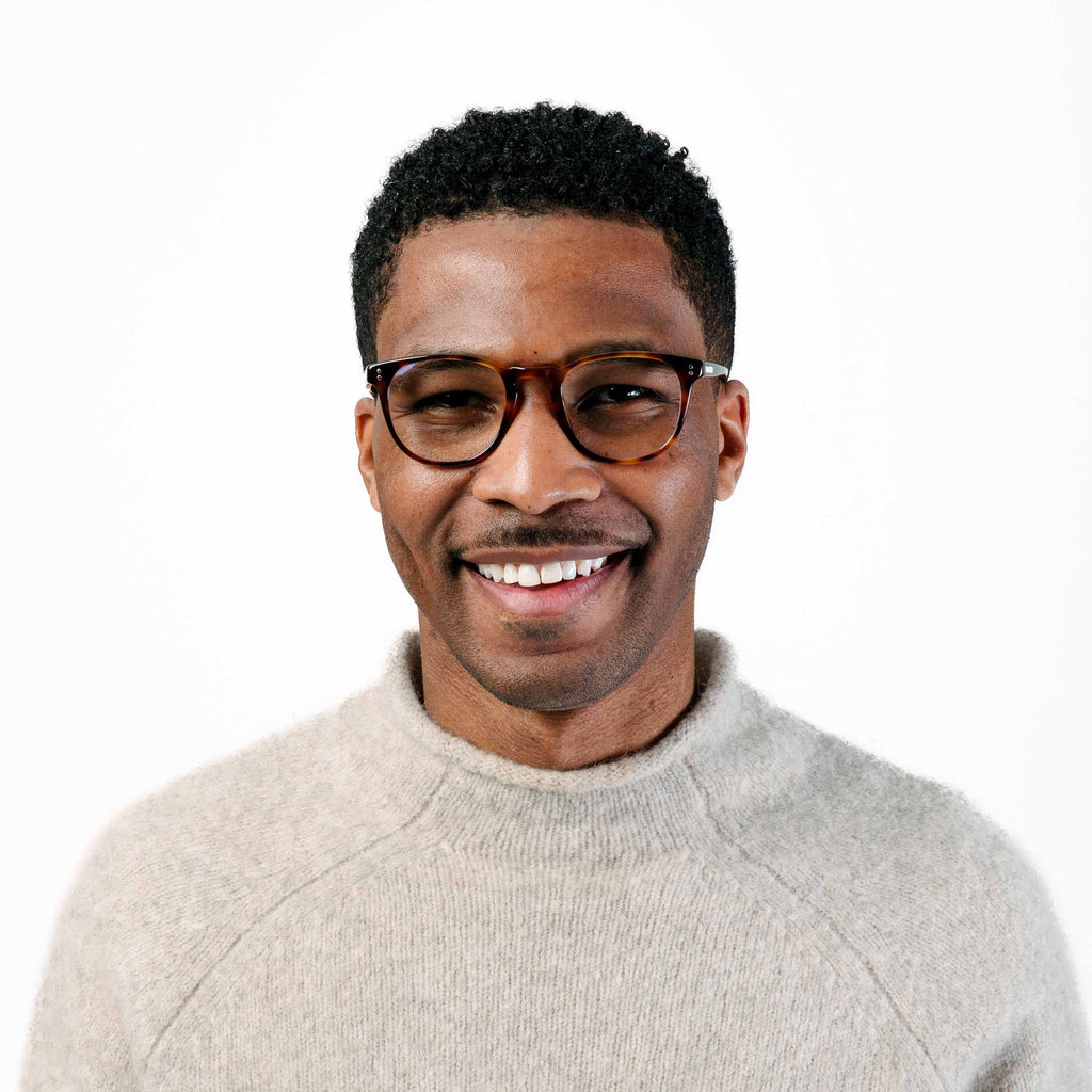 District Blue Light Glasses in Rye Tort - Classic Frame