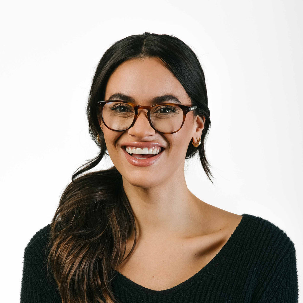 District Blue Light Glasses in Rye Tort - Classic Frame