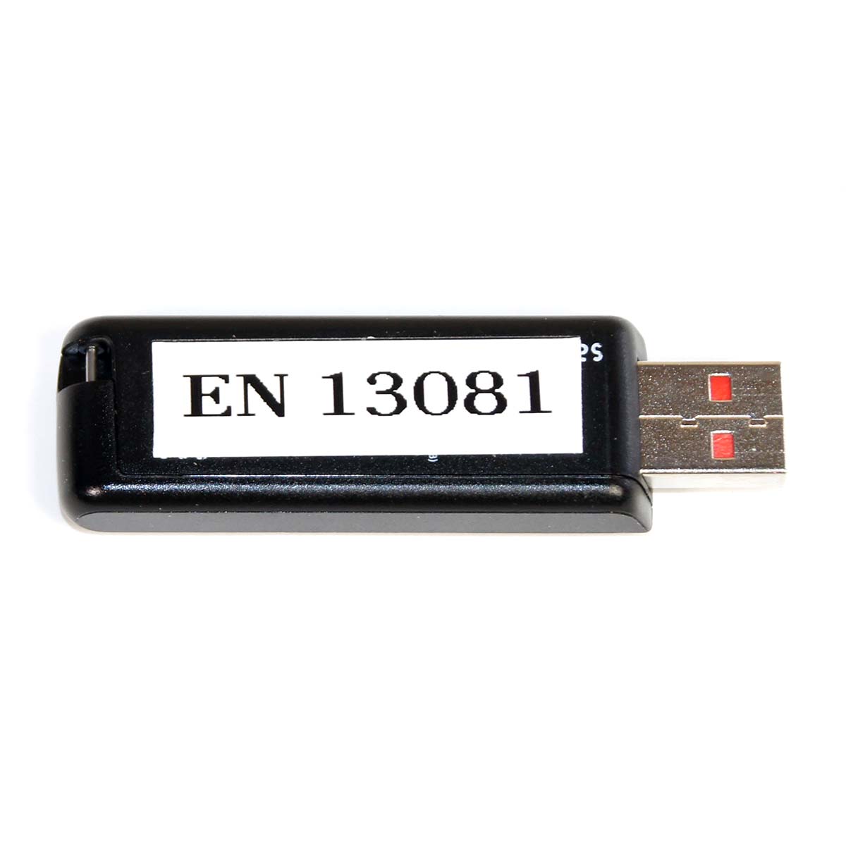 Zeltiq CoolSculpting Log Retrieval USB Stick in black with metallic silver connector