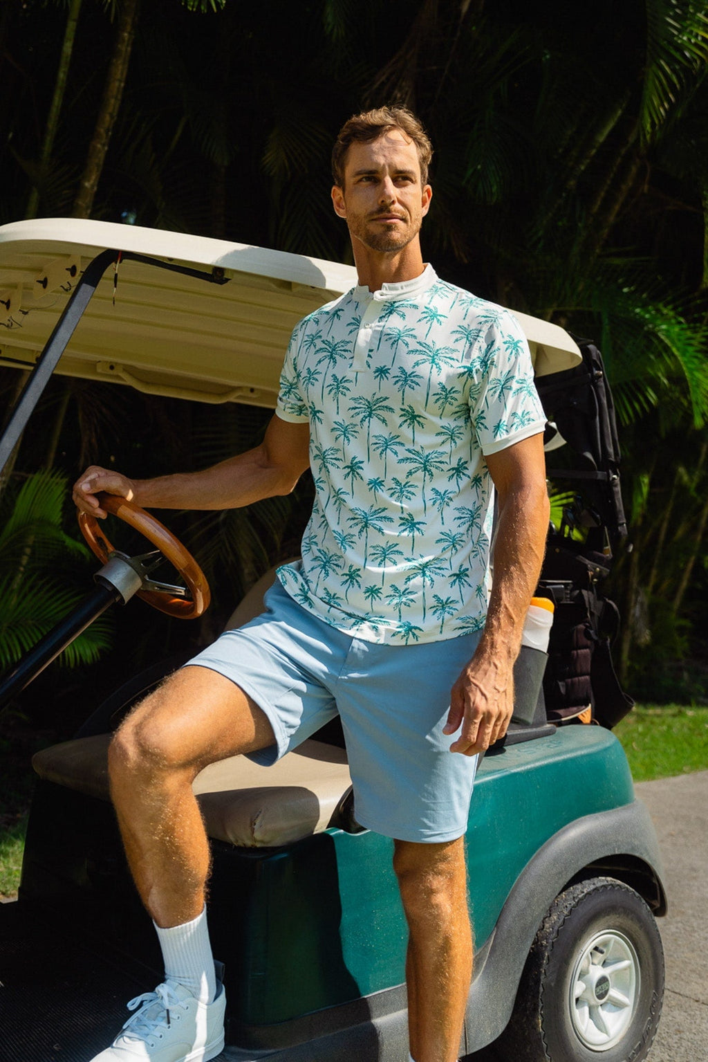 Catalyst Polo | Mantra Collar | Palm Forest