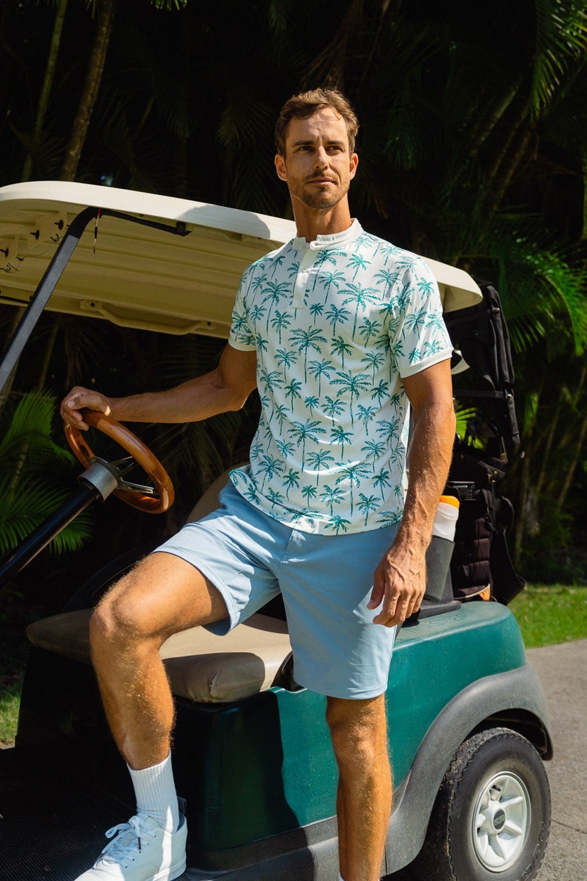 Catalyst Polo | Mantra Collar | Palm Forest