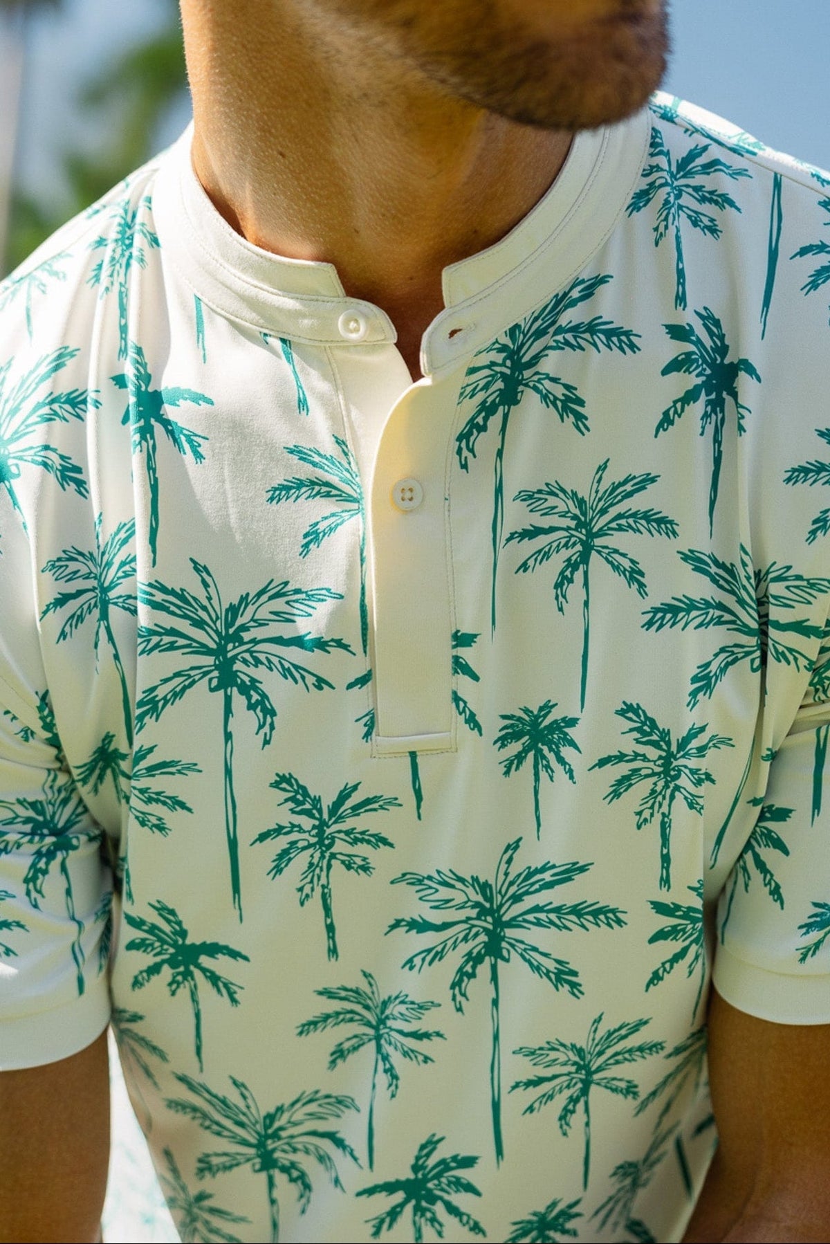 Catalyst Polo | Mantra Collar | Palm Forest