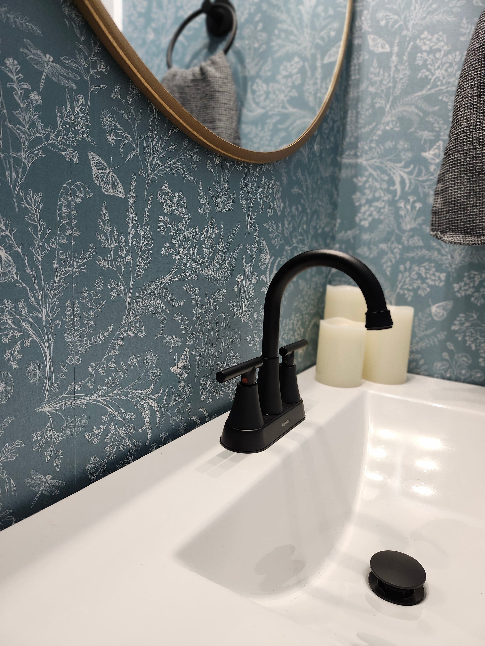 Bronwyn Botanical Peel and Stick Wallpaper by Anna Black Creative