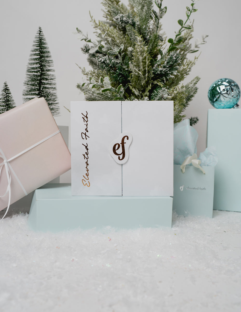 12 Days of Jewelry Advent Calendar Box Faith-Inspired Gold Charms