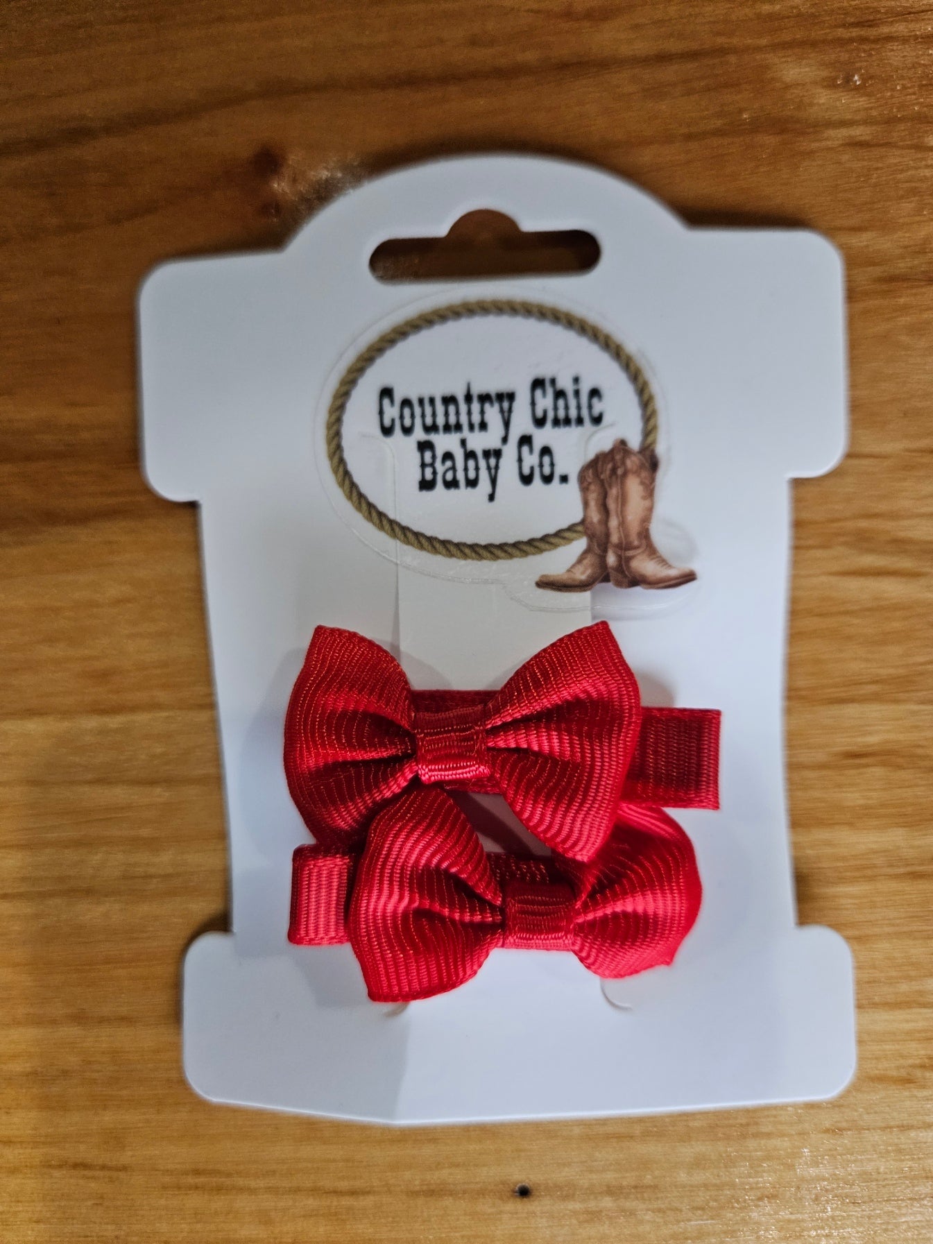 Mini Bow Clips