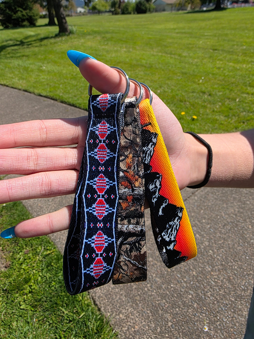 Mountaineer Orange Glow Key Fob, Perfect for backpack or purse. Outdoor Fashion
