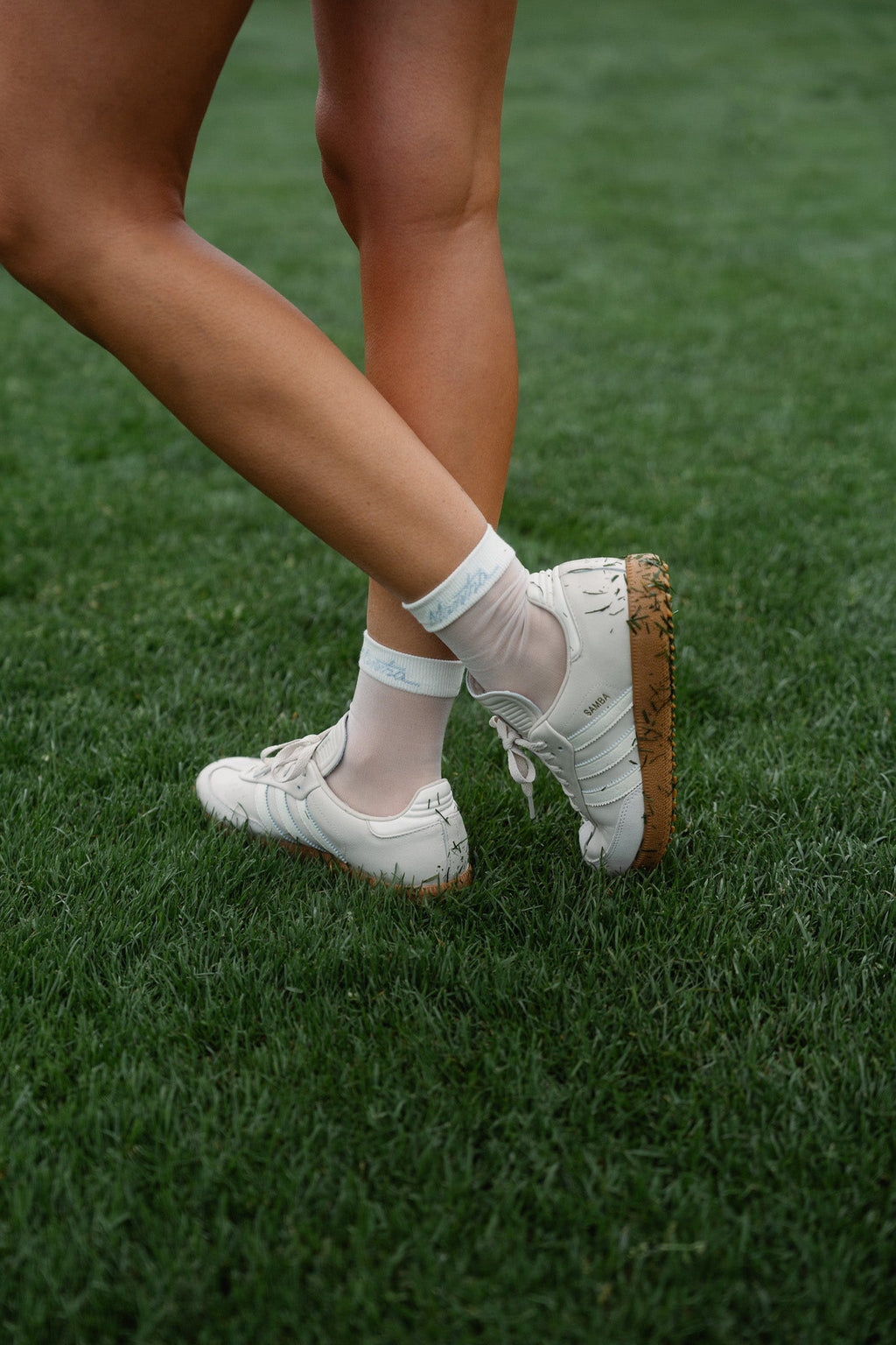Women's Sheer Golf Socks with Cushioned Sole and Logo - Image 3
