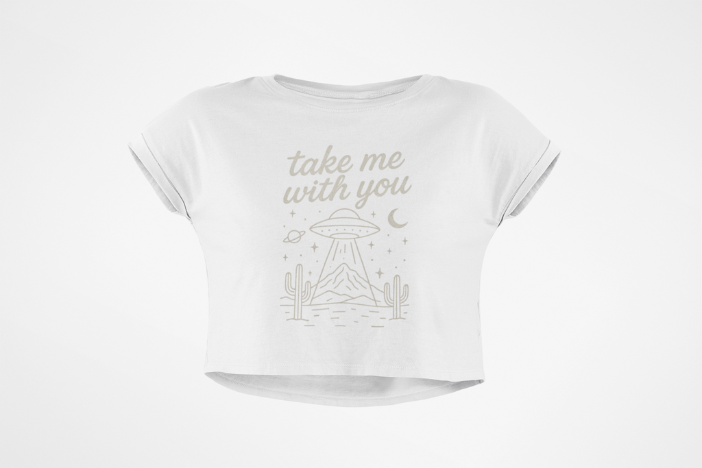 Take Me With You - Crop Top