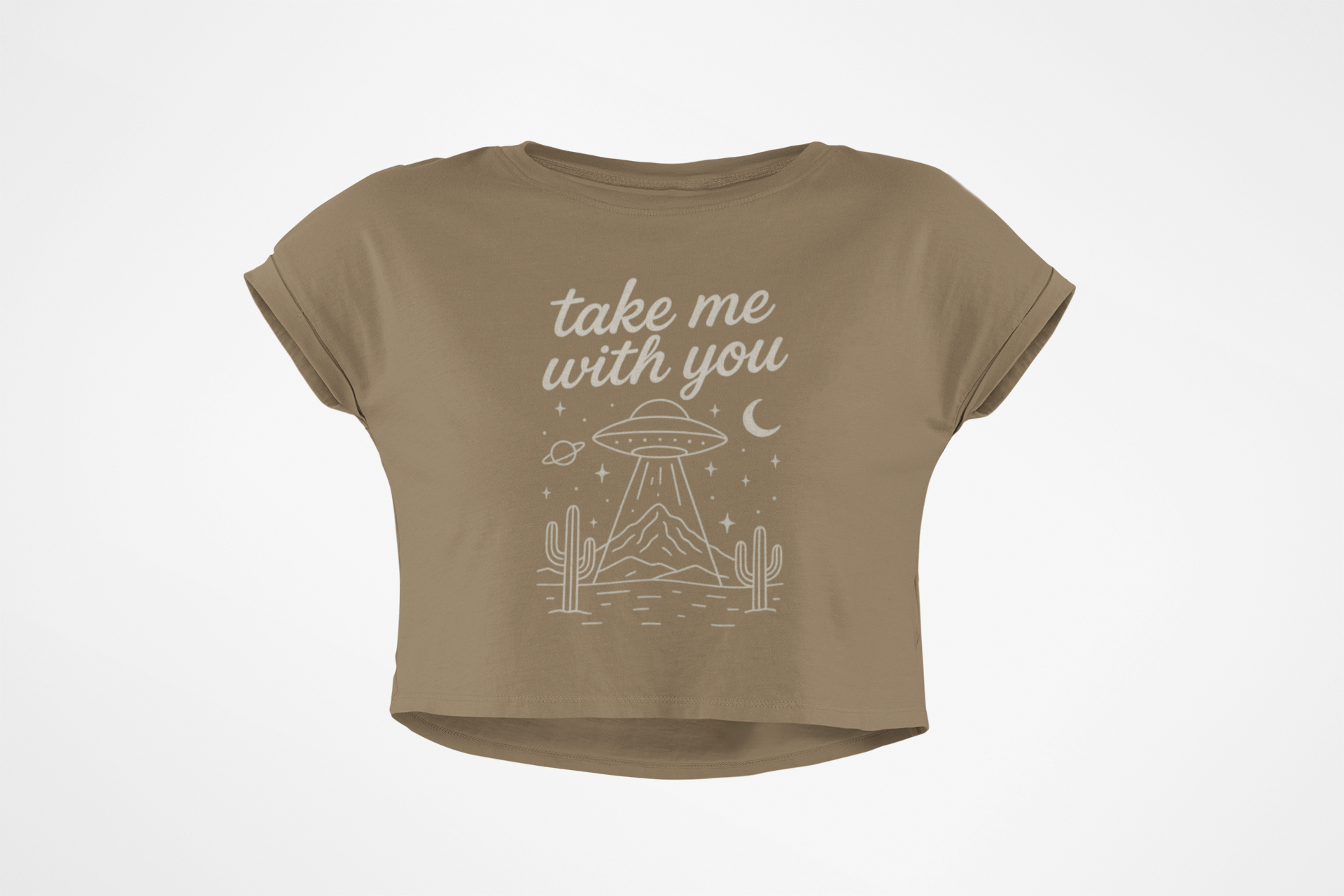 Take Me With You - Crop Top