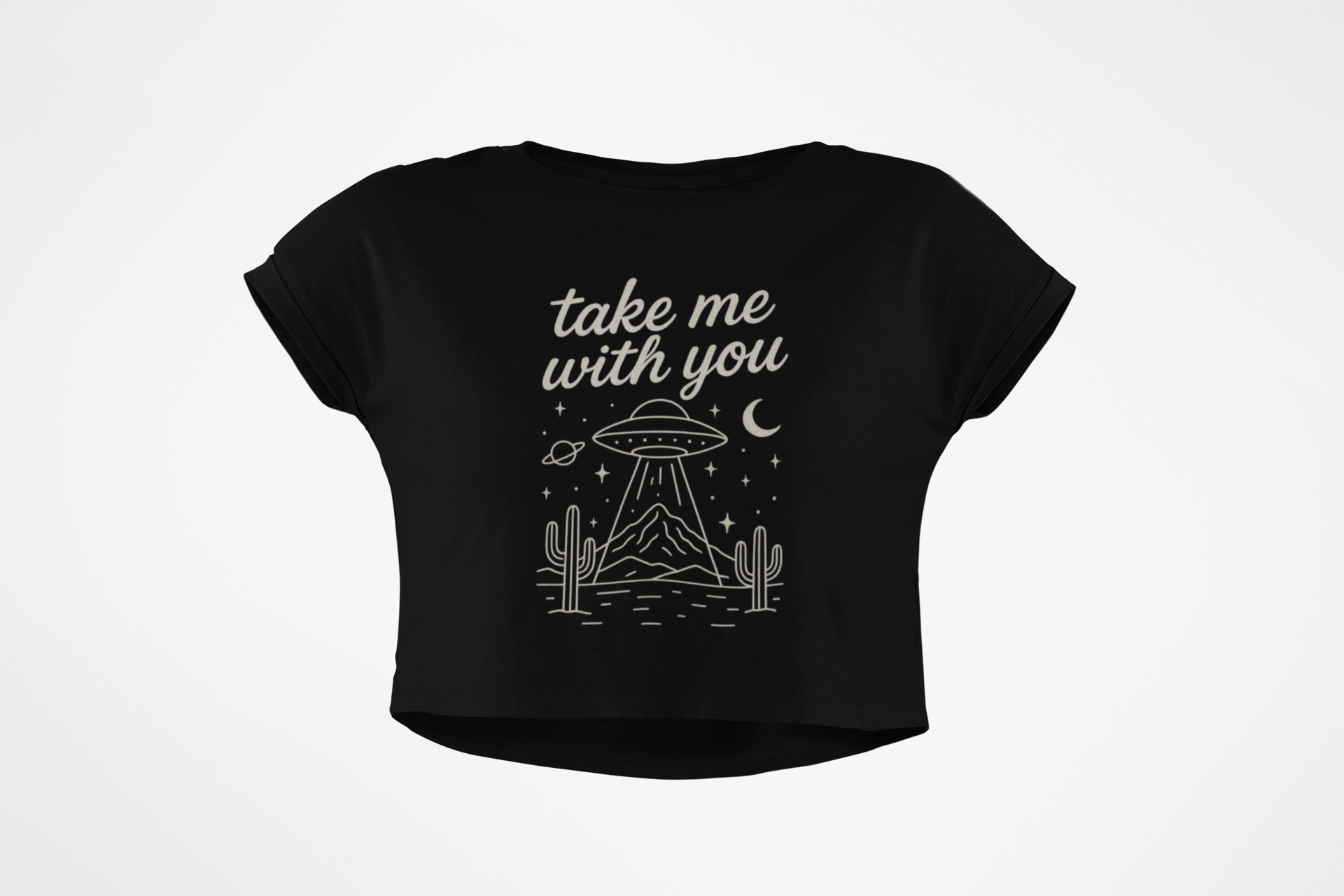 Take Me With You - Crop Top