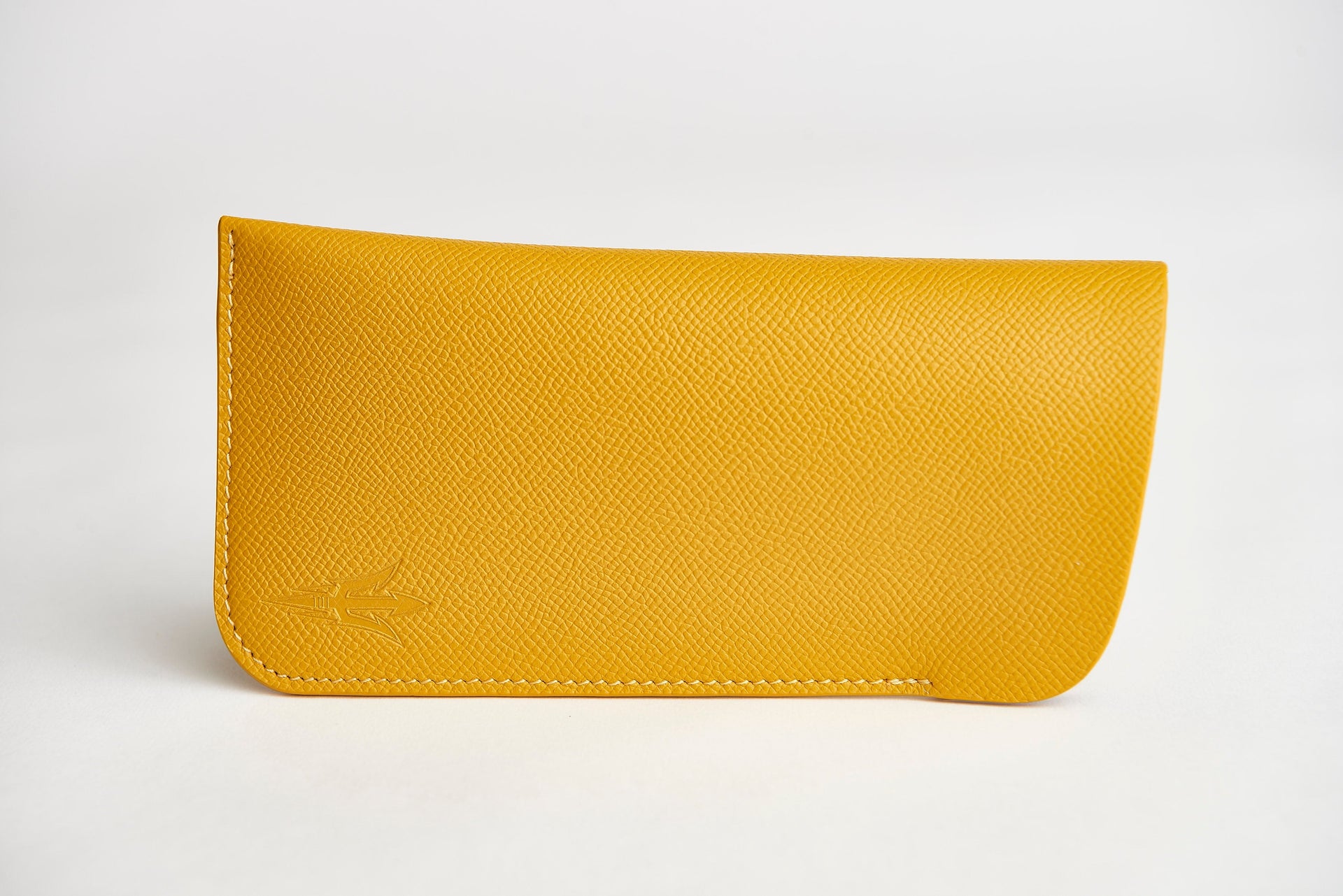 🟡 ASU Gold Epsom Leather Sunglass Case Holder