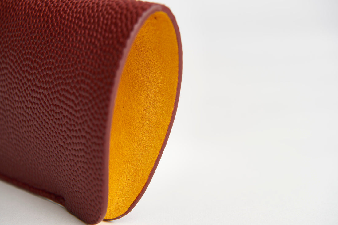 🏈 ASU Football Leather Sunglass Case Holder