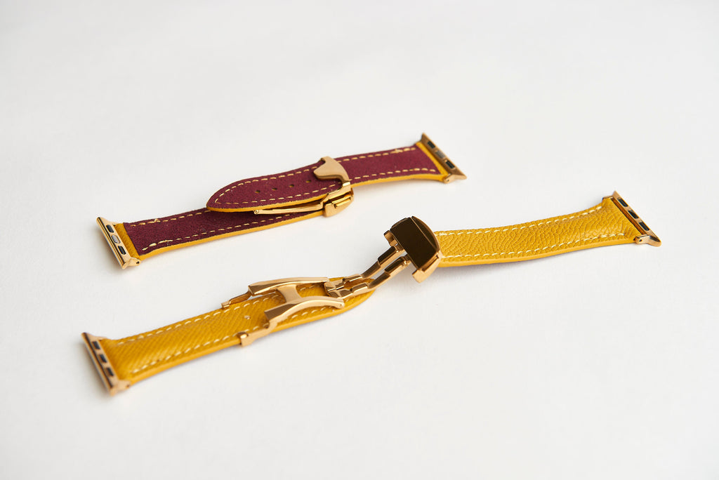 🔴 ASU Maroon Epsom Apple Watch Band (Women's Size)