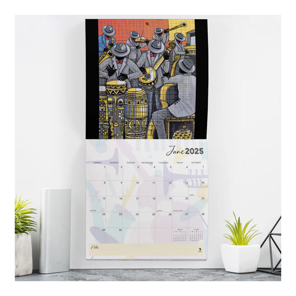 2025 All That Jazz Wall Calendar (Final Sale)