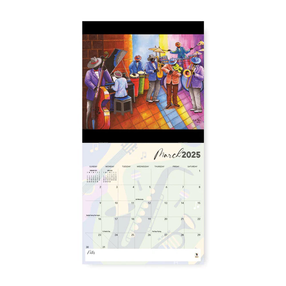 2025 All That Jazz Wall Calendar (Final Sale)