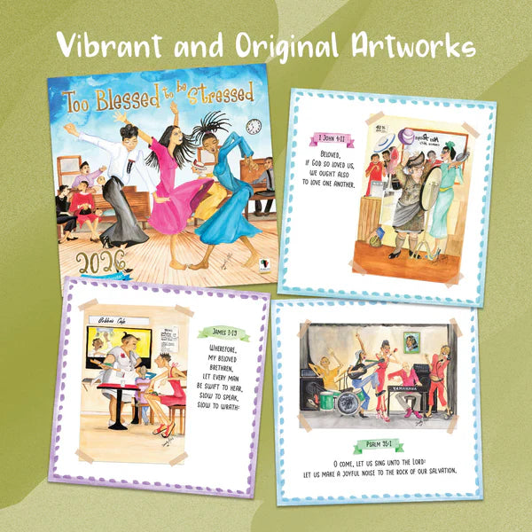 2026 Too Blessed Calendar | FashionMojos.com