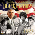 2027 Black History Wall Calendar featuring cultural and historical artwork