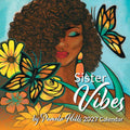 Sister Vibes 2027 Wall Calendar featuring artistic illustrations of sisterhood on a white background.