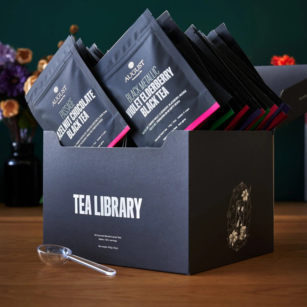 Tea Library Deluxe 30 Loose Leaf Tea Sampler Set - Image 2