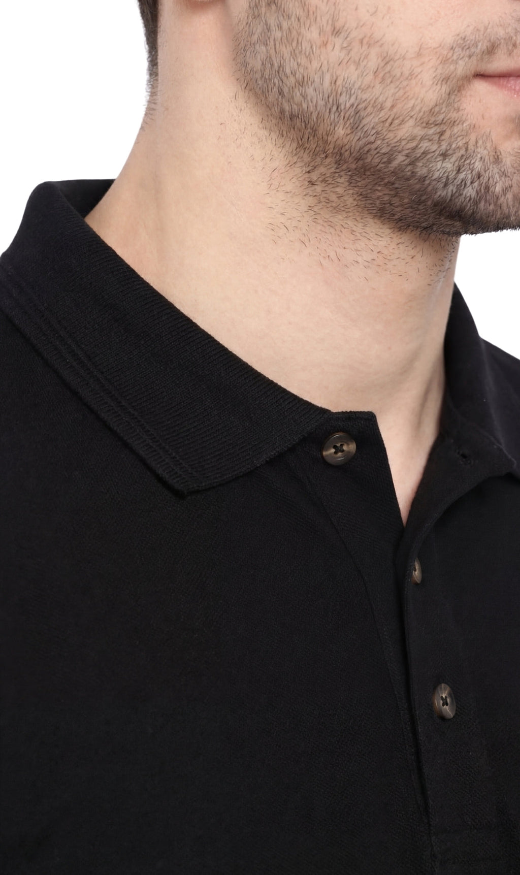Men's Short Sleeve Pique Polo Shirt with Chest Pocket - Regular Fit