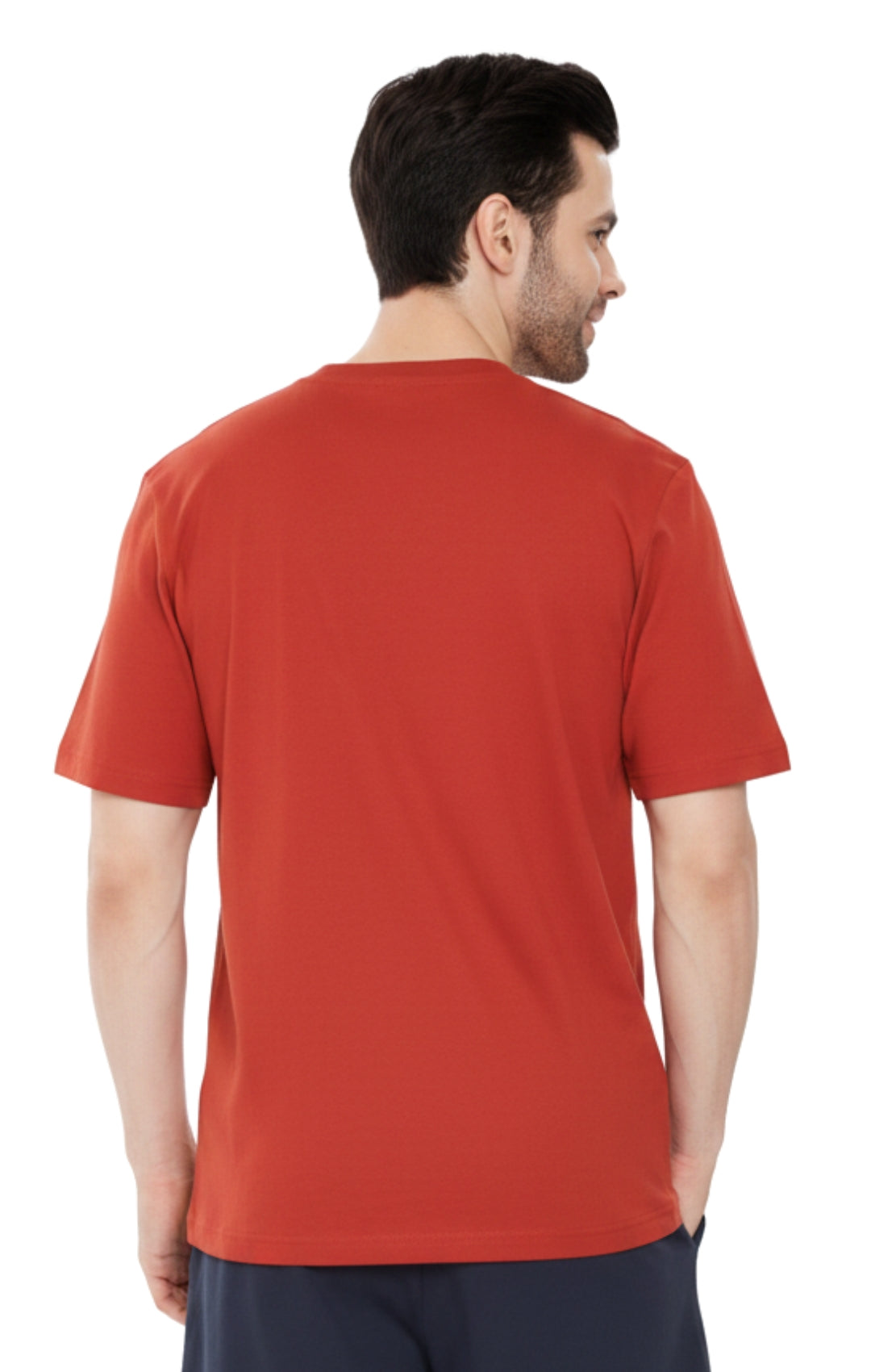 Men's Heavyweight Short Sleeve Crew Neck T-Shirt with Chest Pocket