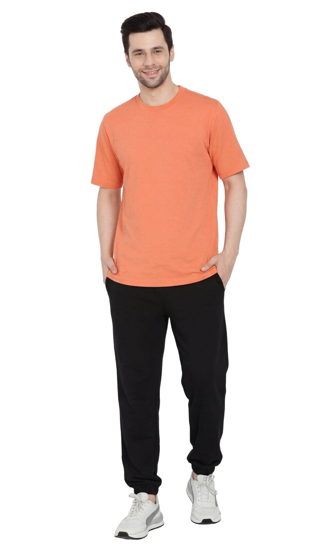 Men's Heavyweight Relaxed Fit Short Sleeve Crew Neck T-Shirt