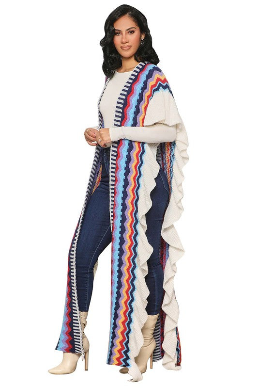 Women's Long Sleeve Knit Sweater Cardigan Outerwear