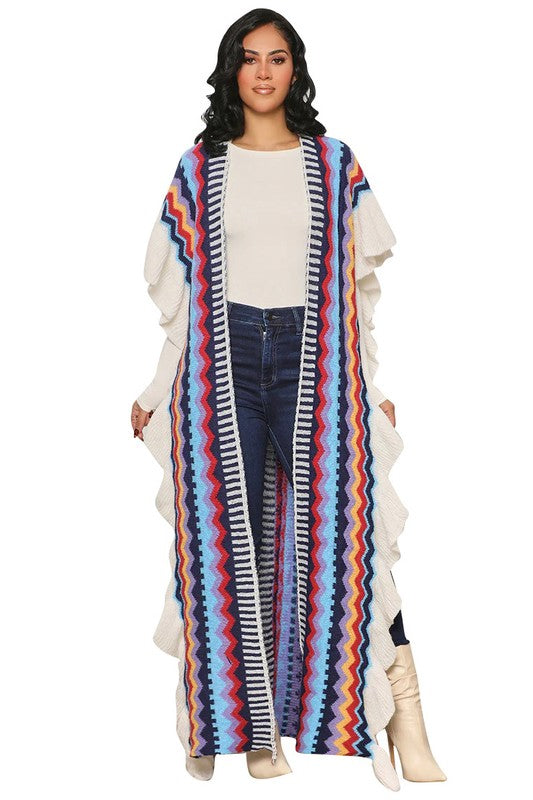 Women's soft knit sweater cardigan in a comfortable, relaxed fit