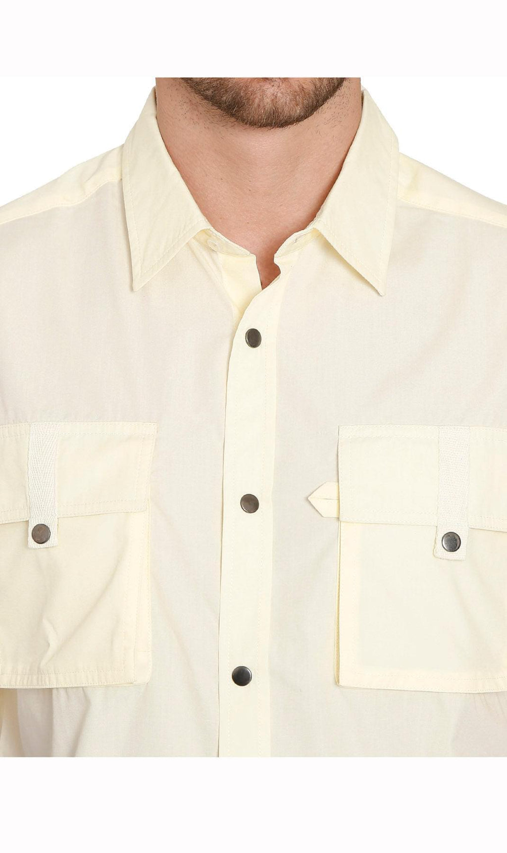 Men's Short Sleeve Explorer Shirt with Multi-Pockets
