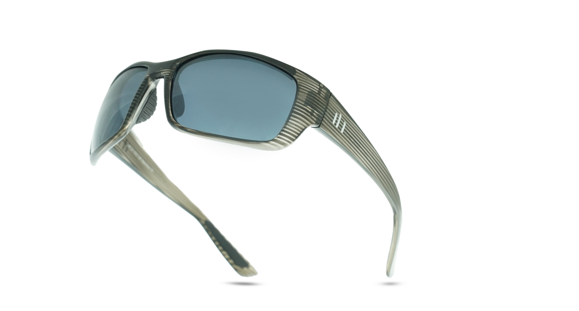 Zion Polarized Sunglasses in Slate Grey with Grey Nx14 Lens - Image 4