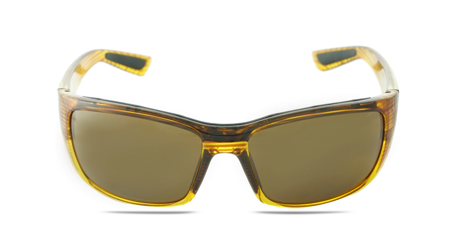 Zion Polarized Sunglasses in Sunrise Brown with Gradient Lenses - Image 4