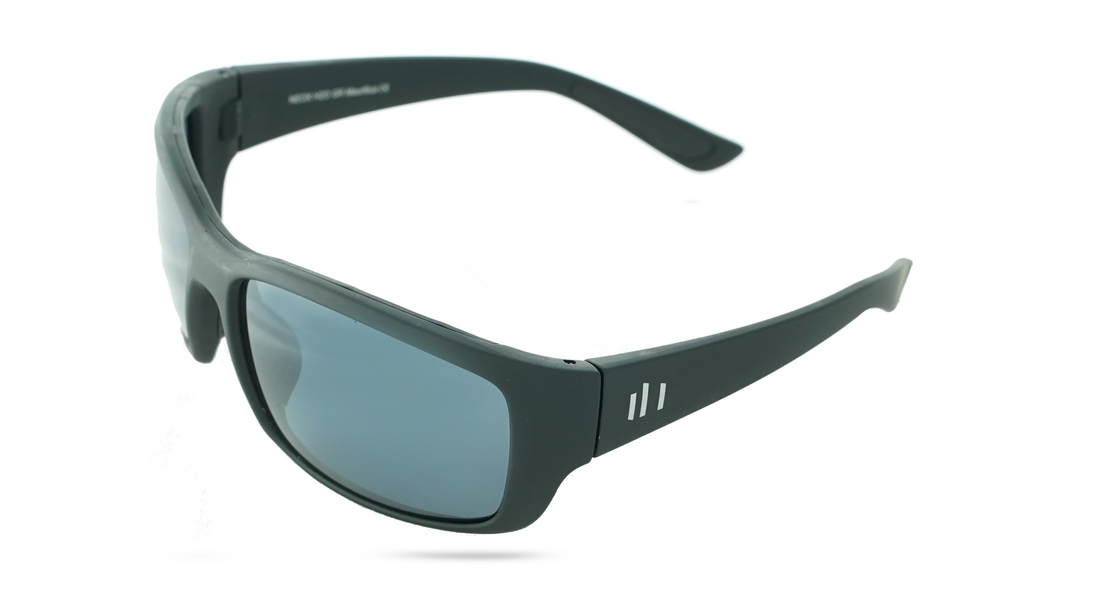 Zion Sport Sunglasses in Black with Polarized Grey Nx14 Lenses - Image 5