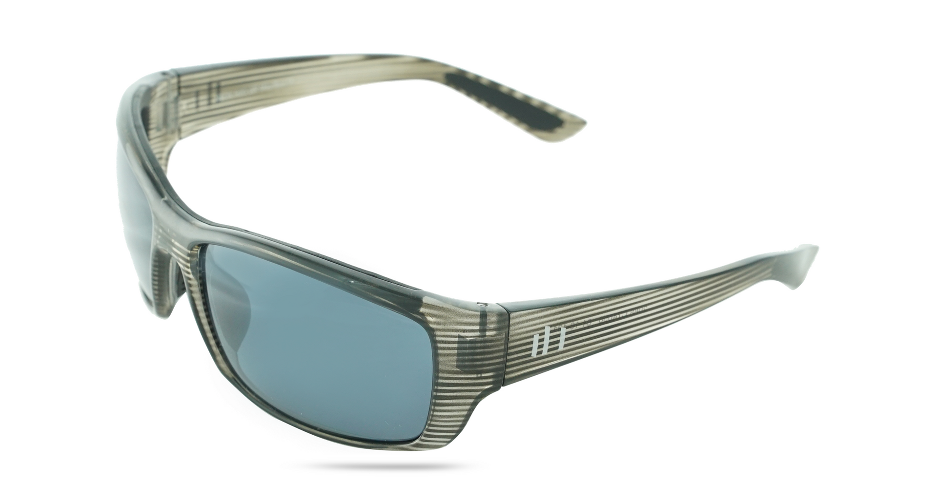Zion Polarized Sunglasses in Slate Grey with Grey Nx14 Lens - Image 3