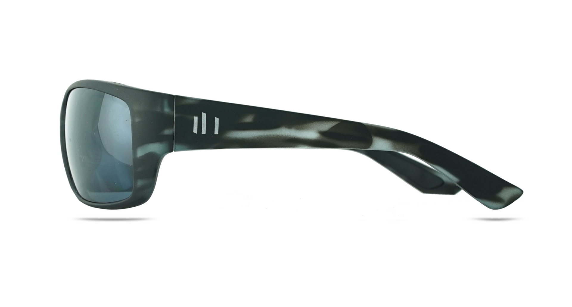 Zion Marble Black Polarized Sunglasses with Grey Nx14 Lenses