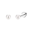 Stainless Steel Five-pointed Star Ear Bone Stud High-end Screw-back Earring