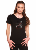 Women's Bamboo Scoop Neck Graphic T-Shirt