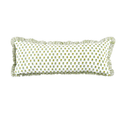 Delilah 14 x 36 inch Printed Pillow in Green