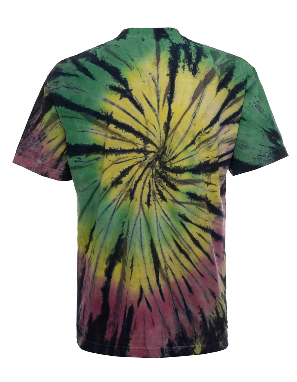 Dynamite Spiral Tie Dye Cotton Crew Neck T-Shirt