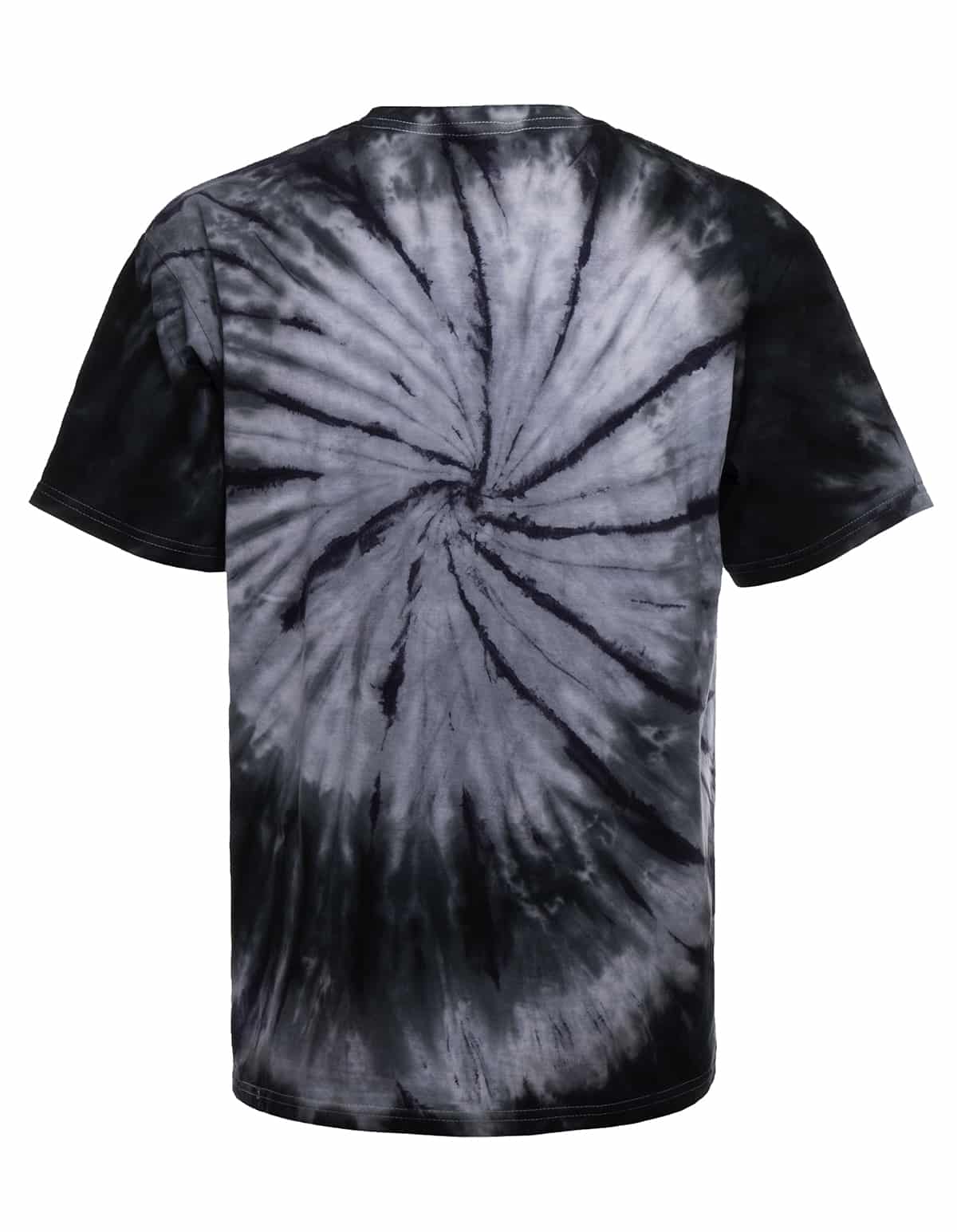 Shadow Spiral Tie-Dye Short Sleeve T-Shirt - Image 2