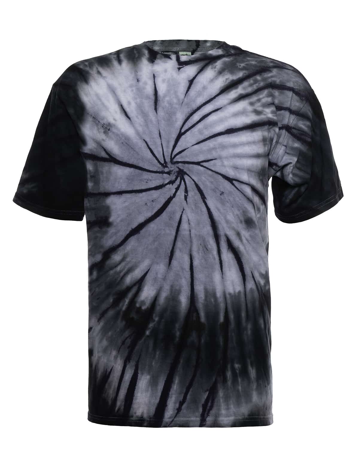 Shadow Spiral Tie-Dye Short Sleeve T-Shirt - Image 3