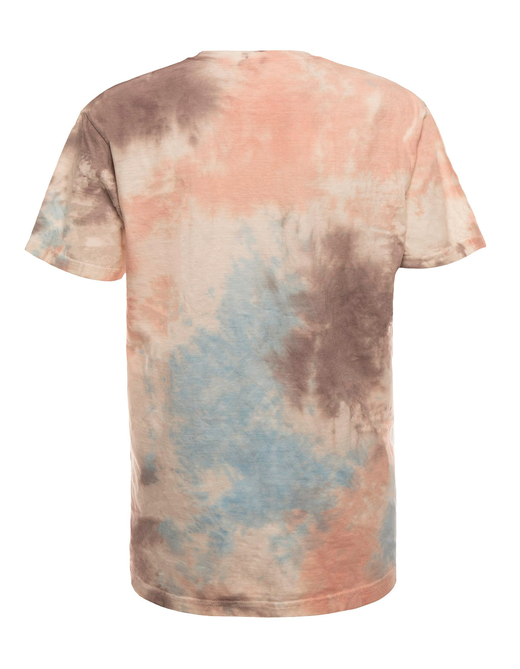 Snow Splash Tie Dye Cotton Crew Neck T-Shirt - Image 3