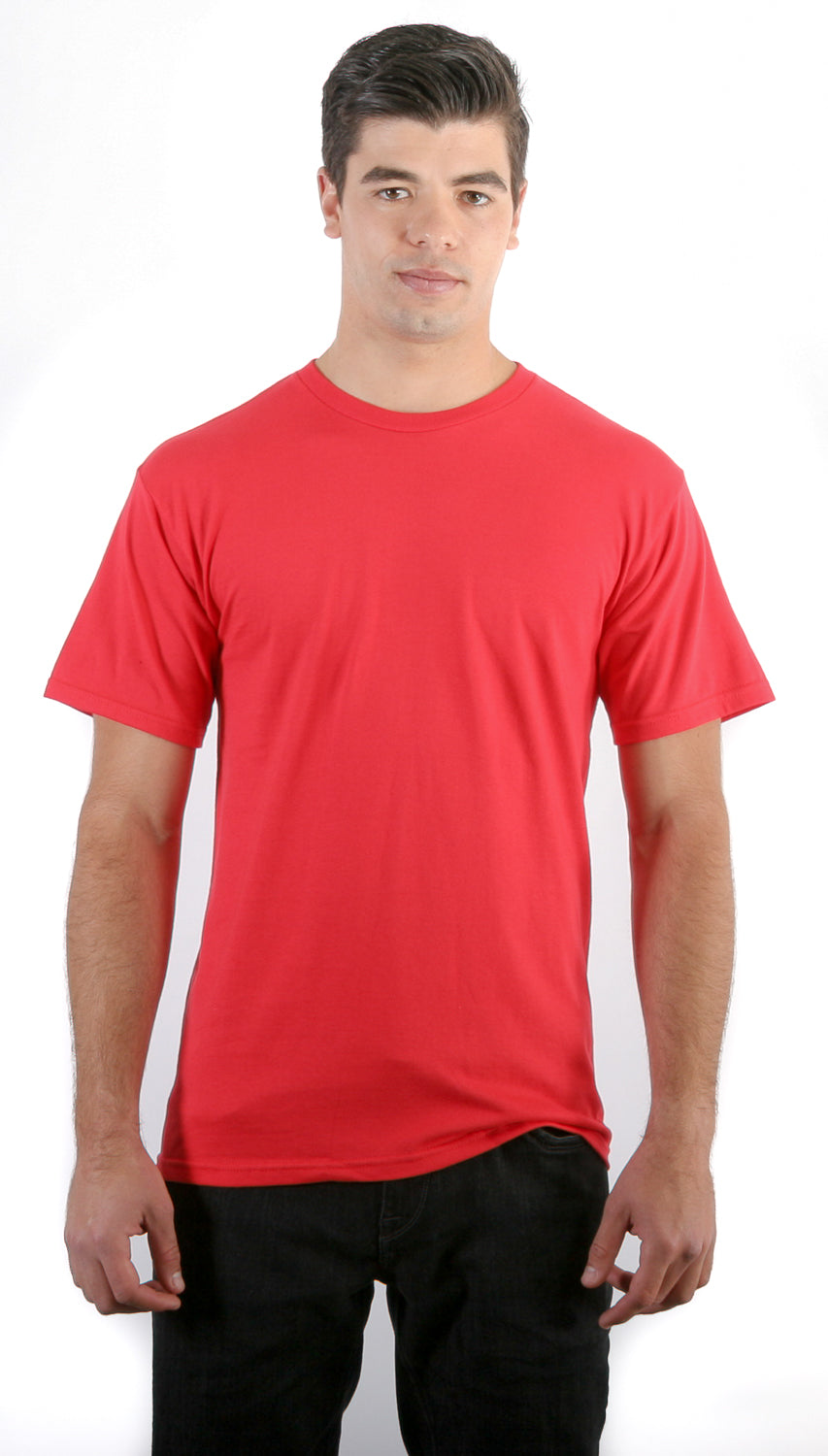 Retro Ring-Spun Crew Neck T-Shirt Black 2100 - Image 41