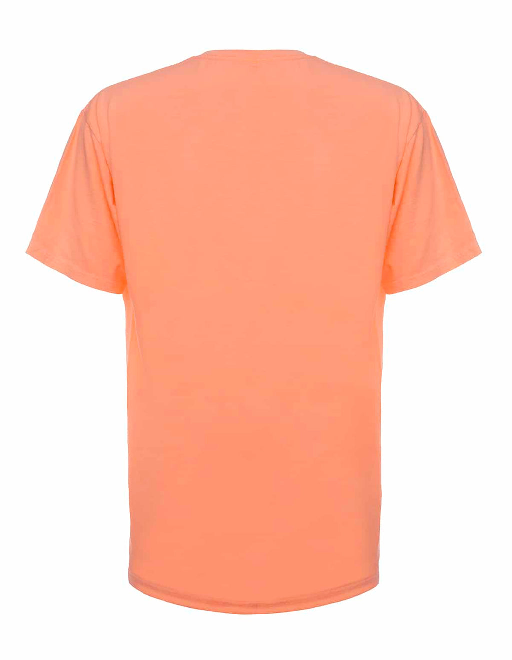 Neon Orange Garment Dyed Crewneck T-Shirt