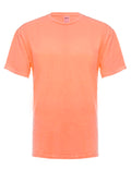 Neon Orange Garment Dyed Crewneck T-Shirt