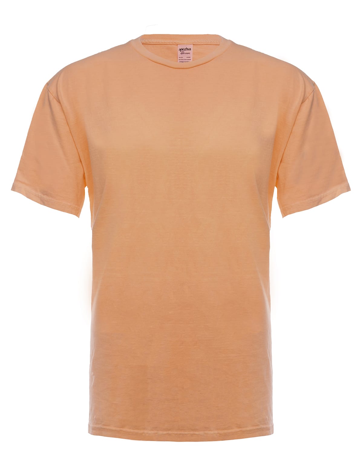 Neon Orange Garment Dyed Crewneck T-Shirt
