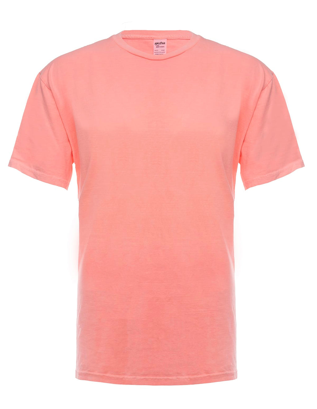 Neon Pink Garment Dyed Crewneck T-Shirt