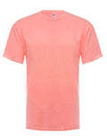 Neon Pink Garment Dyed Crewneck T-Shirt
