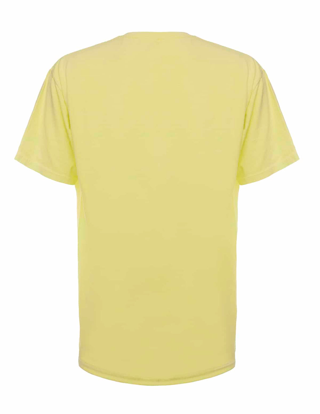 Neon Yellow Garment Dyed Crewneck T-Shirt - Image 3