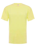 Neon Yellow Garment Dyed Crewneck T-Shirt - Image 2
